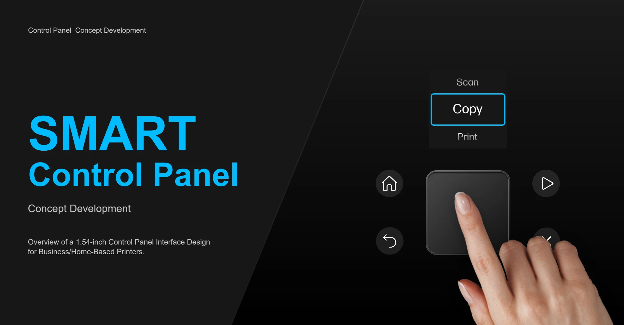 Project overview — original smart control panel project material
